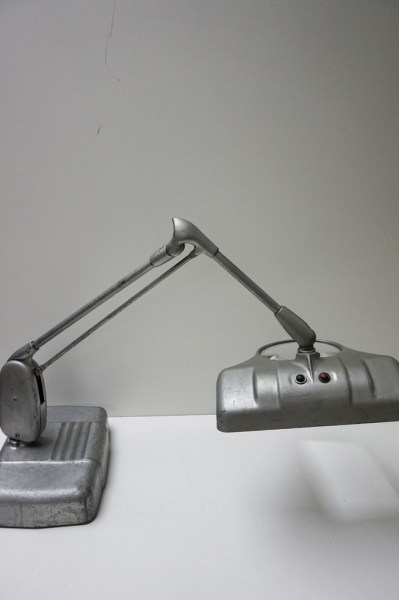 vintage Dazor M-270 Magnifier jeweler Desk Lamp Floating architects watch repair bureaulamp vergrootlamp -004